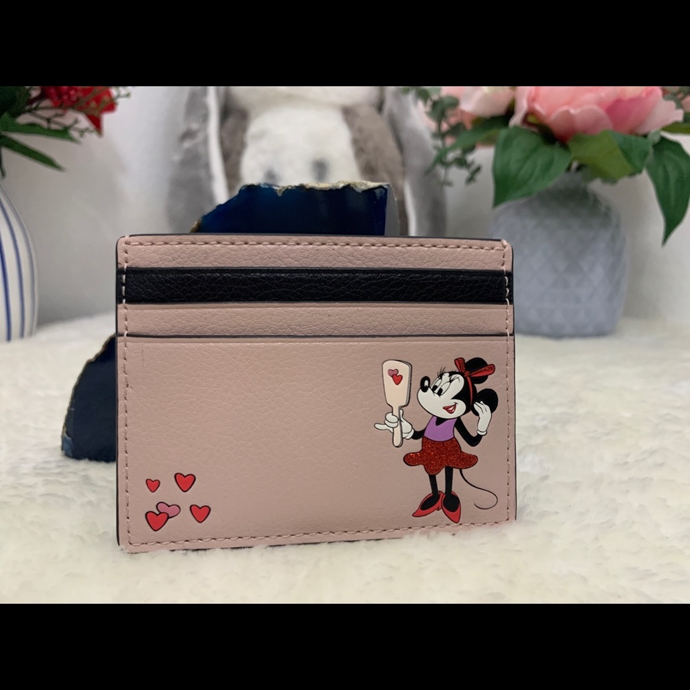 Kate Spade x Disney Minnie Mouse Small Slim Leathe